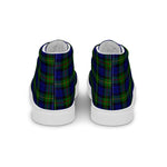 Scotstee Shop - Scotstee Shop Plaid Tartan High Top Sneakers Clan MacEwen Plaid Converse High Tops Sneakers, Converse Christmas Sneakers