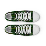 Scotstee Shop - Scotstee Shop Plaid Tartan High Top Sneakers Clan MacAlpine Modern Plaid Converse High Tops Sneakers, Converse Christmas Sneakers