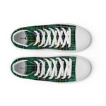 Scotstee Shop - Scotstee Shop Plaid Tartan High Top Sneakers Clan MacAlpine Plaid Converse High Tops Sneakers, Converse Christmas Sneakers