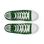 Scotstee Shop - Scotstee Shop Plaid Tartan High Top Sneakers Clan MacArthur Hunting Plaid Converse High Tops Sneakers, Converse Christmas Sneakers