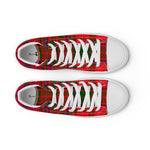 Scotstee Shop - Scotstee Shop Plaid Tartan High Top Sneakers Clan MacDougall Plaid Converse High Tops Sneakers, Converse Christmas Sneakers