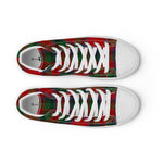 Scotstee Shop - Scotstee Shop Plaid Tartan High Top Sneakers Clan MacDuff Plaid Converse High Tops Sneakers, Converse Christmas Sneakers