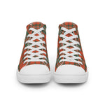 Plaid Tartan Men High Top Sneakers Clan Scott Ancient Plaid Converse High Tops Sneakers, Converse Christmas Sneakers
