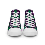 Scotstee Shop - Scotstee Shop Plaid Tartan High Top Sneakers Clan MacArthur Milton Plaid Converse High Tops Sneakers, Converse Christmas Sneakers