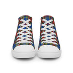 Scotstee Shop - Scotstee Shop Plaid Tartan High Top Sneakers Clan MacBeth Modern Plaid Converse High Tops Sneakers, Converse Christmas Sneakers