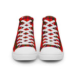 Scotstee Shop - Scotstee Shop Plaid Tartan High Top Sneakers Clan MacColl Modern Plaid Converse High Tops Sneakers, Converse Christmas Sneakers