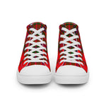 Scotstee Shop - Scotstee Shop Plaid Tartan High Top Sneakers Clan MacDougall Plaid Converse High Tops Sneakers, Converse Christmas Sneakers