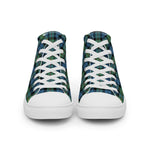 Scotstee Shop - Scotstee Shop Plaid Tartan High Top Sneakers Clan MacEwen Ancient Plaid Converse High Tops Sneakers, Converse Christmas Sneakers