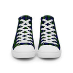 Scotstee Shop - Scotstee Shop Plaid Tartan High Top Sneakers Clan MacEwen Plaid Converse High Tops Sneakers, Converse Christmas Sneakers