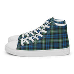 Tartan Men High Top Shoes Clan Lamont Ancient Plaid Converse High Tops Sneakers, Converse Christmas Sneakers Plaid High Top Shoes For Men