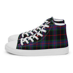 Tartan Men High Top Shoes Clan Nairn Plaid Converse High Tops Sneakers, Converse Christmas Sneakers Plaid High Top Shoes For Men