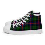 Tartan Men High Top Shoes Clan Urquhart Modern Plaid Converse High Tops Sneakers, Converse Christmas Sneakers Plaid High Top Shoes For Men