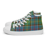 Plaid Tartan Men High Top Sneakers Clan Whitelaw Ancient Plaid Converse High Tops Sneakers, Converse Christmas Sneakers