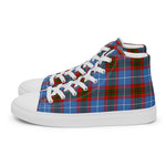 Plaid Tartan Men High Top Sneakers Clan Skirving Plaid Converse High Tops Sneakers, Converse Christmas Sneakers