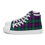Scotstee Shop - Scotstee Shop Plaid Tartan High Top Sneakers Clan MacArthur Milton Plaid Converse High Tops Sneakers, Converse Christmas Sneakers