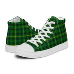 Scotstee Shop - Scotstee Shop Plaid Tartan High Top Sneakers Clan MacArthur Plaid Converse High Tops Sneakers, Converse Christmas Sneakers