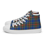Scotstee Shop - Scotstee Shop Plaid Tartan High Top Sneakers Clan MacBeth Ancient Plaid Converse High Tops Sneakers, Converse Christmas Sneakers