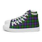 Scotstee Shop - Scotstee Shop Plaid Tartan High Top Sneakers Clan MacBrayne Plaid Converse High Tops Sneakers, Converse Christmas Sneakers