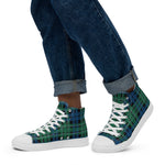 Scotstee Shop - Scotstee Shop Plaid Tartan High Top Sneakers Clan MacCallum Ancient Plaid Converse High Tops Sneakers, Converse Christmas Sneakers