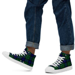 Scotstee Shop - Scotstee Shop Plaid Tartan High Top Sneakers Clan MacCallum Modern Plaid Converse High Tops Sneakers, Converse Christmas Sneakers