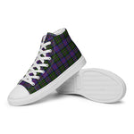 Scotstee Shop - Scotstee Shop Plaid Tartan High Top Sneakers Clan MacCallum of Berwick Plaid Converse High Tops Sneakers, Converse Christmas Sneakers