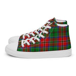 Scotstee Shop - Scotstee Shop Plaid Tartan High Top Sneakers Clan MacCulloch Plaid Converse High Tops Sneakers, Converse Christmas Sneakers