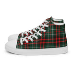 Scotstee Shop - Scotstee Shop Plaid Tartan High Top Sneakers Clan MacDiarmid Plaid Converse High Tops Sneakers, Converse Christmas Sneakers