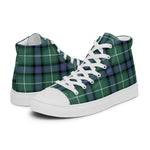 Scotstee Shop - Scotstee Shop Plaid Tartan High Top Sneakers Clan MacDonald Of The Isles Ancient Plaid Converse High Tops Sneakers, Converse Christmas Sneakers