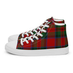 Scotstee Shop - Scotstee Shop Plaid Tartan High Top Sneakers Clan MacDuff Plaid Converse High Tops Sneakers, Converse Christmas Sneakers