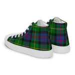 Tartan Men High Top Shoes Clan Tait Plaid Converse High Tops Sneakers, Converse Christmas Sneakers Plaid High Top Shoes For Men
