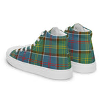 Plaid Tartan Men High Top Sneakers Clan Whitelaw Ancient Plaid Converse High Tops Sneakers, Converse Christmas Sneakers