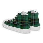 Scotstee Shop - Scotstee Shop Plaid Tartan High Top Sneakers Clan MacAlpine Plaid Converse High Tops Sneakers, Converse Christmas Sneakers