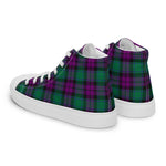 Scotstee Shop - Scotstee Shop Plaid Tartan High Top Sneakers Clan MacArthur Milton Plaid Converse High Tops Sneakers, Converse Christmas Sneakers