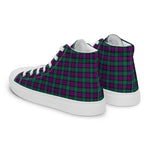 Scotstee Shop - Scotstee Shop Plaid Tartan High Top Sneakers Clan MacArthur of Milton Plaid Converse High Tops Sneakers, Converse Christmas Sneakers