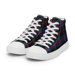 Tartan Men High Top Shoes Clan Nairn Plaid Converse High Tops Sneakers, Converse Christmas Sneakers Plaid High Top Shoes For Men