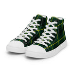 Scotstee Shop - Scotstee Shop Plaid Tartan High Top Sneakers Clan MacArthur Modern Plaid Converse High Tops Sneakers, Converse Christmas Sneakers