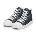 Scotstee Shop - Scotstee Shop Plaid Tartan High Top Sneakers Clan MacDowall Plaid Converse High Tops Sneakers, Converse Christmas Sneakers