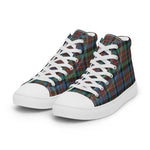 Scotstee Shop - Scotstee Shop Plaid Tartan High Top Sneakers Clan MacDuff Hunting Ancient Plaid Converse High Tops Sneakers, Converse Christmas Sneakers