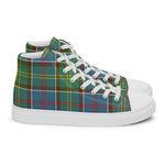 Plaid Tartan Men High Top Sneakers Clan Whitelaw Ancient Plaid Converse High Tops Sneakers, Converse Christmas Sneakers