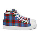 Plaid Tartan Men High Top Sneakers Clan Skirving Plaid Converse High Tops Sneakers, Converse Christmas Sneakers