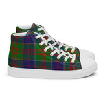 Plaid Tartan Men High Top Sneakers Clan Sinclair Plaid Converse High Tops Sneakers, Converse Christmas Sneakers