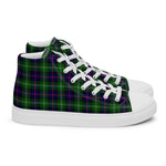Plaid Tartan Men High Top Sneakers Clan Swinton Plaid Converse High Tops Sneakers, Converse Christmas Sneakers