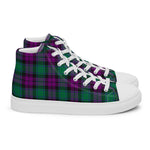 Scotstee Shop - Scotstee Shop Plaid Tartan High Top Sneakers Clan MacArthur Milton Plaid Converse High Tops Sneakers, Converse Christmas Sneakers