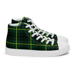 Scotstee Shop - Scotstee Shop Plaid Tartan High Top Sneakers Clan MacArthur Modern Plaid Converse High Tops Sneakers, Converse Christmas Sneakers