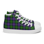 Scotstee Shop - Scotstee Shop Plaid Tartan High Top Sneakers Clan MacBrayne Plaid Converse High Tops Sneakers, Converse Christmas Sneakers