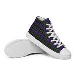 Scotstee Shop - Scotstee Shop Plaid Tartan High Top Sneakers Clan MacCallum of Berwick Plaid Converse High Tops Sneakers, Converse Christmas Sneakers