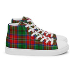 Scotstee Shop - Scotstee Shop Plaid Tartan High Top Sneakers Clan MacCulloch Plaid Converse High Tops Sneakers, Converse Christmas Sneakers