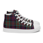 Scotstee Shop - Scotstee Shop Plaid Tartan High Top Sneakers Clan Macdonald Plaid Converse High Tops Sneakers, Converse Christmas Sneakers