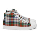 Scotstee Shop - Scotstee Shop Plaid Tartan High Top Sneakers Clan MacDuff Dress Ancient Plaid Converse High Tops Sneakers, Converse Christmas Sneakers