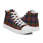 Scotstee Shop - Scotstee Shop Plaid Tartan High Top Sneakers Clan MacDuff Hunting Modern Plaid Converse High Tops Sneakers, Converse Christmas Sneakers